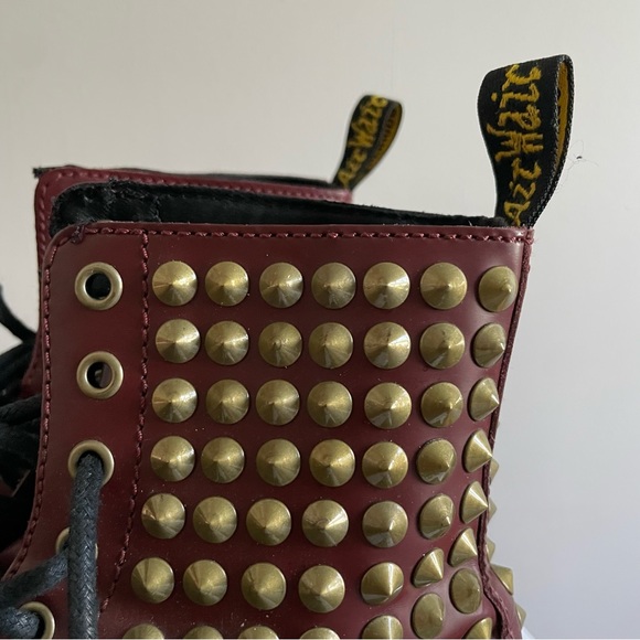 Dr. Martens Cherry Red Spikes - Picture 7 of 11